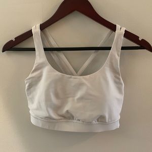 Lululemon Energy white sports bra -size 8